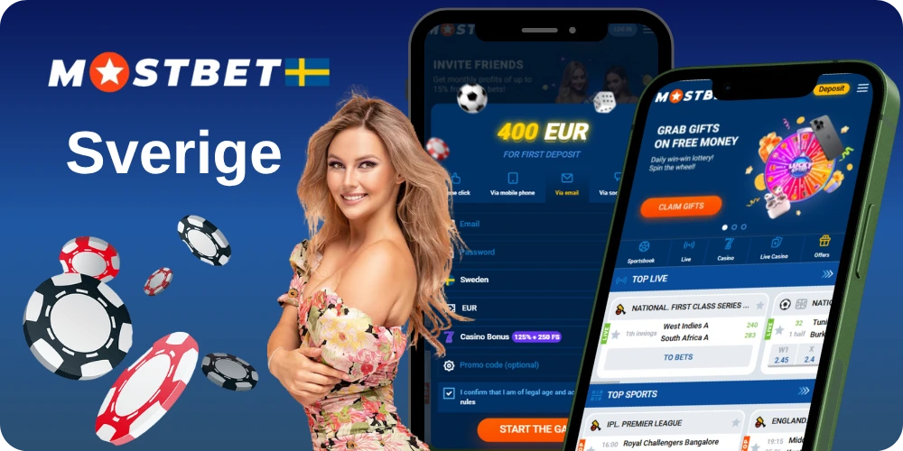 Mostbet login Sverige