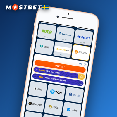 Skrill och Neteller e-plånböcker för snabb utbetalning hos Mostbet